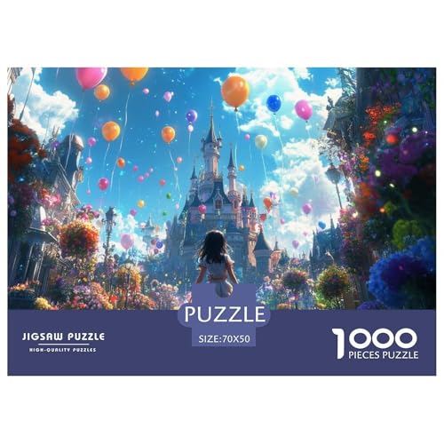 Colorful Balloons and Flowers-Castle Hölzerne Puzzles Wasserfest 1000 Teile DIY- Puzzle Für Erwachsene Unmöglich Puzzle Zur Heimdekoration Colorful Balloons and Flowers-Castle Hölzerne Puzzles Wasserfest 1000 Teile DIY- Puzzle Für Erwachsene Unmöglich Puzzle Zur Heimdekoration von YTPONBCSTUG