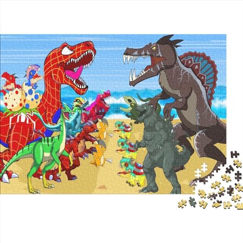 Dinosaur Puzzle 1000 Teile, Puzzle 1000 Teile Erwachsene, Klassische Puzzle 1000 Stück,Geschicklichkeitsspiel Für Die Ganze Familie, Puzzle 1000pcs (75x50cm) von YTPONBCSTUG