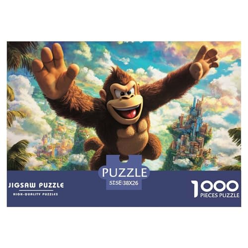 Donkey Kong Hölzerne Puzzles Wasserfest 1000-teiliges Puzzle Geschenke Für Erwachsene Unmöglich Herausfordernde Puzzlespiele Donkey Kong Hölzerne Puzzles Wasserfest 1000-teiliges Puzzle Geschenke Für Erwachsene Unmöglich Herausfordernde Puzzlespiele von YTPONBCSTUG