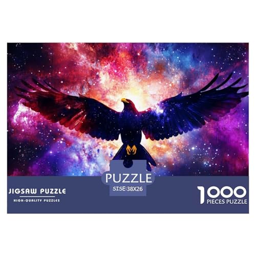 Eagle-Cosmic Colors Hölzerne Puzzles Wasserfest 1000 Teile DIY- Puzzle Geschenke Für Erwachsene Spaß Lernspiele Eagle-Cosmic Colors Hölzerne Puzzles Wasserfest 1000 Teile DIY- Puzzle Geschenke Für Erwachsene Spaß Lernspiele von YTPONBCSTUG