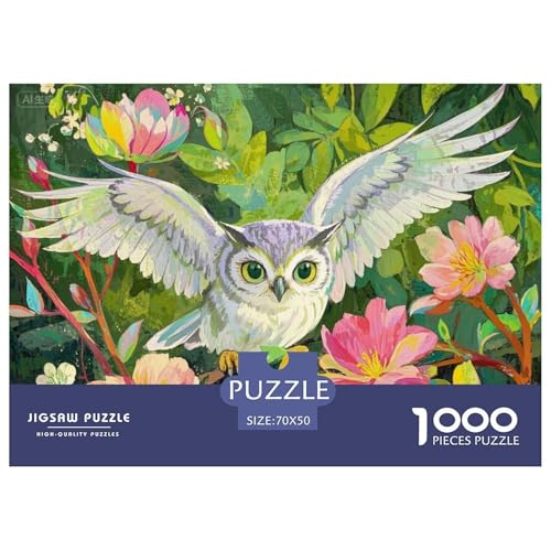 Eule Hölzerne Puzzles Wasserfest 1000-teiliges Puzzle Geschenke Für Erwachsene Herausfordernd Und Knifflig Herausfordernde Eule Hölzerne Puzzles Wasserfest 1000-teiliges Puzzle Geschenke Für Erwachsene Herausfordernd Und Knifflig Herausfordernde von YTPONBCSTUG