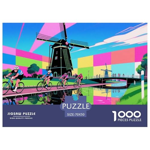 Fahrrad Hölzerne Puzzles Wasserfest 1000-teiliges Puzzle Geschenke Für Erwachsene Spaßzur Heimdekoration Fahrrad Hölzerne Puzzles Wasserfest 1000-teiliges Puzzle Geschenke Für Erwachsene Spaßzur Heimdekoration von YTPONBCSTUG