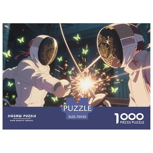 Fechten Hölzerne Puzzles Wasserfest 1000 Teile DIY- Puzzle Für Erwachsene Herausfordernd Und Knifflig Herausfordernde Puzzlespiele Fechten Hölzerne Puzzles Wasserfest 1000 Teile DIY- Puzzle Für Erwachsene Herausfordernd Und Knifflig Herausfordernde Puzzlespiele von YTPONBCSTUG