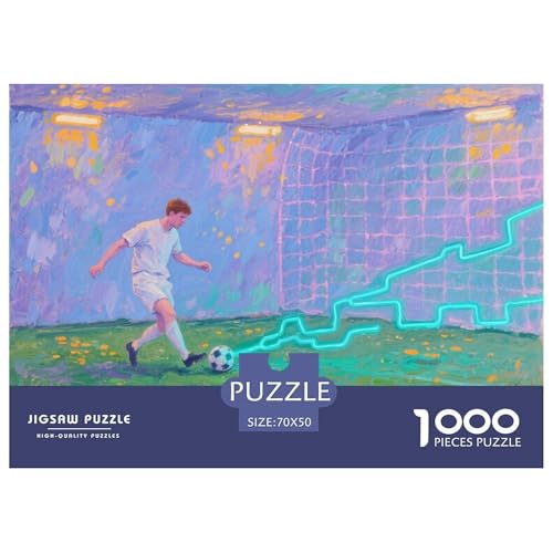 Football Hölzerne Puzzles Wasserfest 1000 Teile DIY- Puzzle Für Erwachsene Spaß Lernspiele Football Hölzerne Puzzles Wasserfest 1000 Teile DIY- Puzzle Für Erwachsene Spaß Lernspiele von YTPONBCSTUG