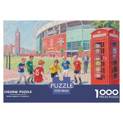 Football Hölzerne Puzzles Wasserfest 1000 Teile DIY- Puzzle Für Erwachsene Spaß Lernspiele Football Hölzerne Puzzles Wasserfest 1000 Teile DIY- Puzzle Für Erwachsene Spaß Lernspiele von YTPONBCSTUG