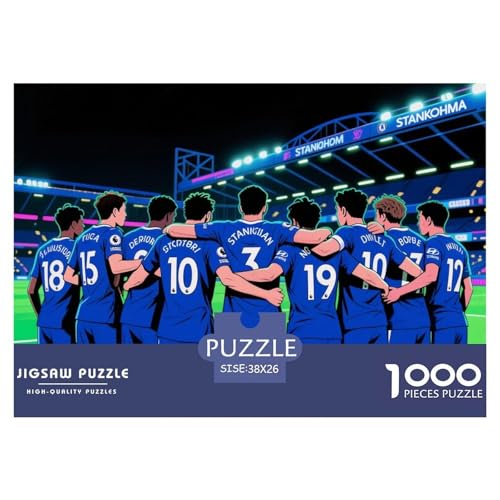 Football Hölzerne Puzzles Wasserfest 1000 Teile DIY- Puzzle Für Erwachsene Spaßzur Heimdekoration Football Hölzerne Puzzles Wasserfest 1000 Teile DIY- Puzzle Für Erwachsene Spaßzur Heimdekoration von YTPONBCSTUG