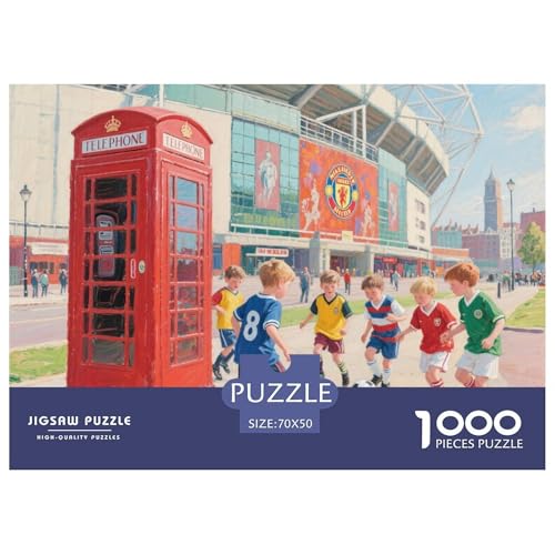 Football Hölzerne Puzzles Wasserfest 1000 Teile DIY- Puzzle Für Erwachsene Unmöglichzur Heimdekoration Football Hölzerne Puzzles Wasserfest 1000 Teile DIY- Puzzle Für Erwachsene Unmöglichzur Heimdekoration von YTPONBCSTUG