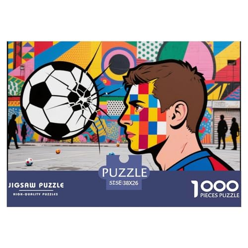Football Hölzerne Puzzles Wasserfest 1000 Teile DIY- Puzzle Geschenke Für Erwachsene Bunt Herausfordernde Puzzlespiele Football Hölzerne Puzzles Wasserfest 1000 Teile DIY- Puzzle Geschenke Für Erwachsene Bunt Herausfordernde Puzzlespiele von YTPONBCSTUG