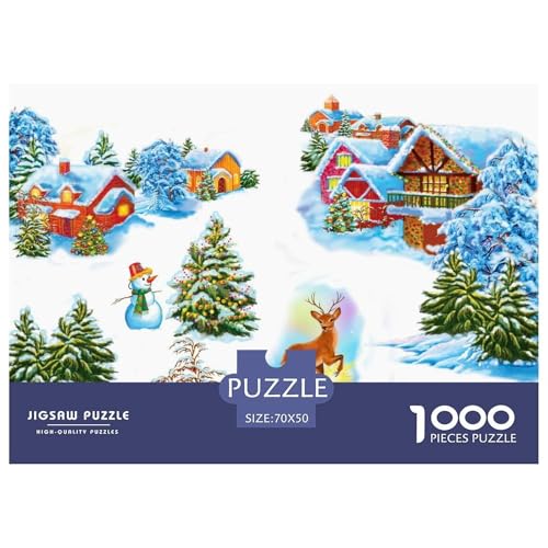 Four Seasons Scenery Hölzerne Puzzles Wasserfest 1000 Teile DIY- Puzzle Für Erwachsene Unmöglich Lernspiele von YTPONBCSTUG