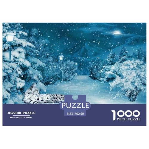 Four Seasons Scenery Hölzerne Puzzles Wasserfest 1000-teiliges Puzzle Für Erwachsene Buntzur Heimdekoration von YTPONBCSTUG