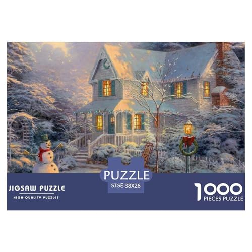 Four Seasons Scenery Hölzerne Puzzles Wasserfest 1000-teiliges Puzzle Für Erwachsene Herausfordernd Und Knifflig Lernspiele von YTPONBCSTUG