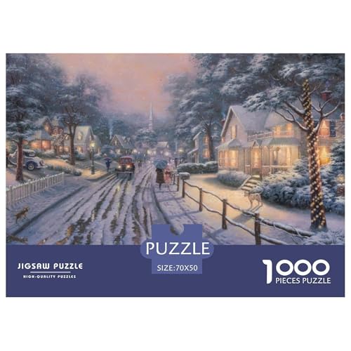 Four Seasons Scenery Hölzerne Puzzles Wasserfest 1000-teiliges Puzzle Für Erwachsene Unmöglich Lernspiele von YTPONBCSTUG