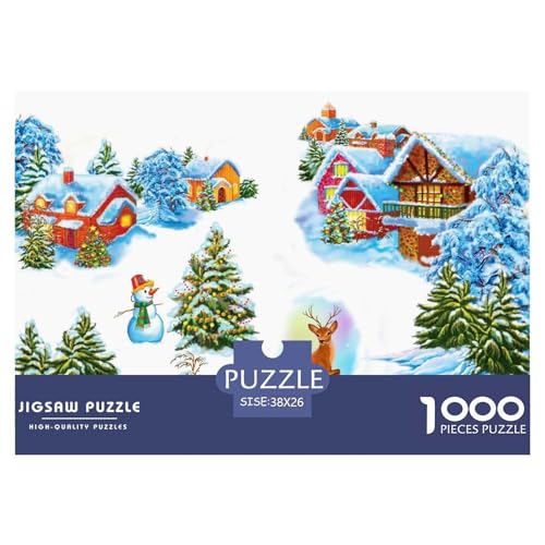 Four Seasons Scenery Hölzerne Puzzles Wasserfest 1000-teiliges Puzzle Geschenke Für Erwachsene Buntzur Heimdekoration von YTPONBCSTUG