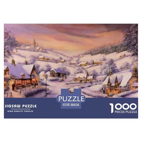 Four Seasons Scenery Hölzerne Puzzles Wasserfest 1000-teiliges Puzzle Geschenke Für Erwachsene Herausfordernd Und Kniffligzur Heimdekoration von YTPONBCSTUG