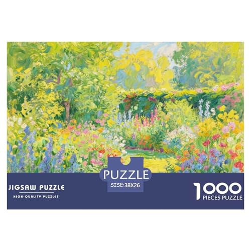 Frühlingsgarten Hölzerne Puzzles Wasserfest 1000 Teile DIY- Puzzle Für Erwachsene Herausfordernd Und Knifflig Lernspiele Frühlingsgarten Hölzerne Puzzles Wasserfest 1000 Teile DIY- Puzzle Für Erwachsene Herausfordernd Und Knifflig Lernspiele von YTPONBCSTUG