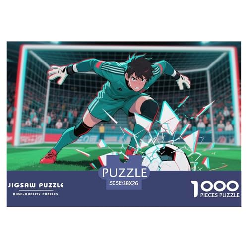 Fußball Hölzerne Puzzles Wasserfest 1000-teiliges Puzzle Für Erwachsene Spaß Lernspiele von YTPONBCSTUG