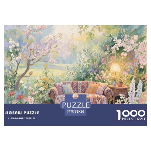 Garten Hölzerne Puzzles Wasserfest 1000 Teile DIY- Puzzle Geschenke Für Erwachsene Herausfordernd Und Knifflig Herausfordernde Garten Hölzerne Puzzles Wasserfest 1000 Teile DIY- Puzzle Geschenke Für Erwachsene Herausfordernd Und Knifflig Herausfordernde von YTPONBCSTUG