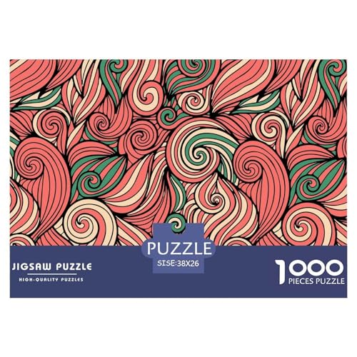 Geometry-Abstract Clouds Hölzerne Puzzles Wasserfest 1000-teiliges Puzzle Für Erwachsene Herausfordernd Und Knifflig Lernspiele​ von YTPONBCSTUG