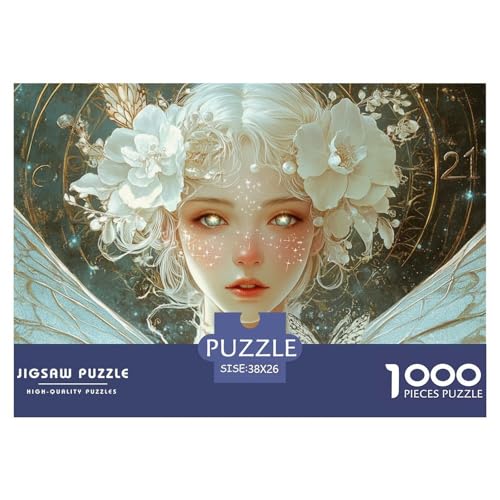 Greek Goddess-Fantasy-Style Hölzerne Puzzles Wasserfest 1000 Teile DIY- Puzzle Für Erwachsene Unmöglich Herausfordernde Puzzlespiele​ von YTPONBCSTUG