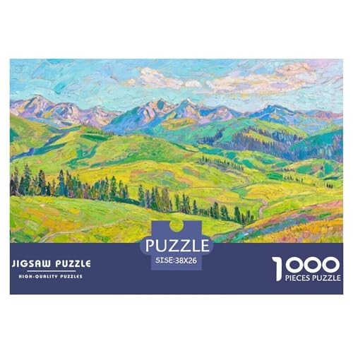Hang Hölzerne Puzzles Wasserfest 1000-teiliges Puzzle Für Erwachsene Unmöglich Lernspiele von YTPONBCSTUG