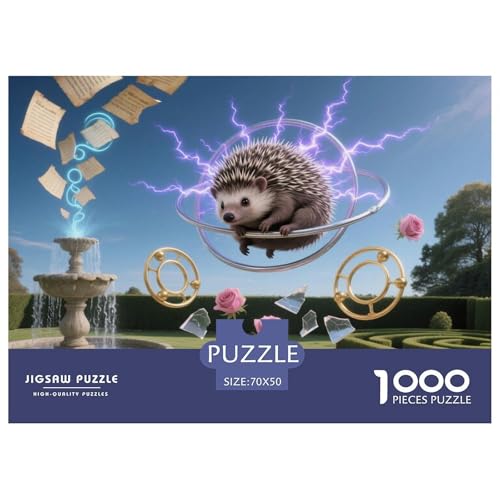 Igelgarten Hölzerne Puzzles Wasserfest 1000 Teile DIY- Puzzle Für Erwachsene Bunt Lernspiele Igelgarten Hölzerne Puzzles Wasserfest 1000 Teile DIY- Puzzle Für Erwachsene Bunt Lernspiele von YTPONBCSTUG