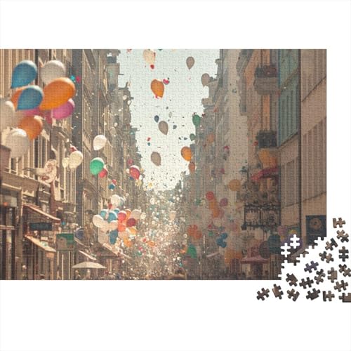 Karneval in Köln Puzzles 1000 Stück Puzzles Für Erwachsene Lernen Lernspielzeug Weihnachten Geburtstag Geschenke 1000pcs (75x50cm) von YTPONBCSTUG