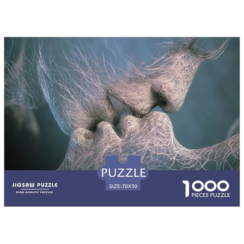 Kiss,Romantic Love Hölzerne Puzzles Wasserfest 1000 Teile DIY- Puzzle Geschenke Für Erwachsene Unmöglich Lernspiele Kiss,Romantic Love Hölzerne Puzzles Wasserfest 1000 Teile DIY- Puzzle Geschenke Für Erwachsene Unmöglich Lernspiele von YTPONBCSTUG