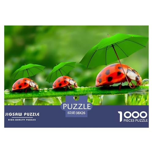 Ladybug Hölzerne Puzzles Wasserfest 1000 Teile DIY- Puzzle Geschenke Für Erwachsene Spaß Lernspiele Ladybug Hölzerne Puzzles Wasserfest 1000 Teile DIY- Puzzle Geschenke Für Erwachsene Spaß Lernspiele von YTPONBCSTUG