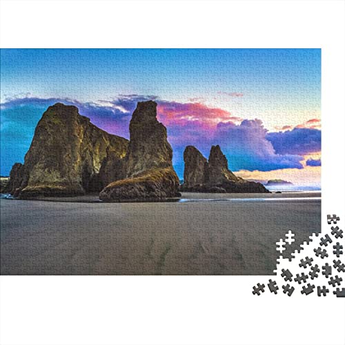Landschaft 500 Stück Jigsaw Puzzle Lernpuzzle Familienspiel Geschenk Für Erwachsene -Erde Natur 500pcs (52x38cm) von YTPONBCSTUG