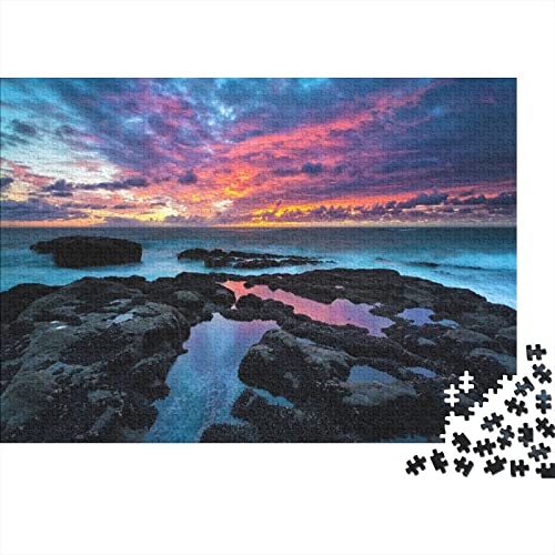 Landschaft Puzzle 500 Teile,Geschicklichkeitsspiel Für Die Ganze Familie,Erde Natur Puzzles 500 Teile,Farbenfrohes Holz Puzzle Für Erwachsene 500pcs (52x38cm) von YTPONBCSTUG