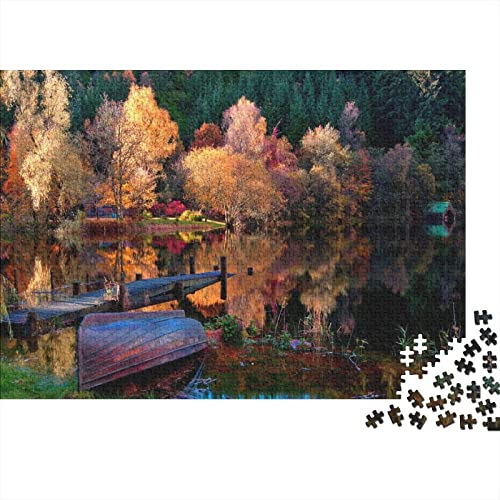 Landschaft Puzzles 500 Teile Für Erwachsene|Natur Erde| 500 Teile Holzpuzzle Lernspiele Heimdekoration Puzzle 500pcs (52x38cm) von YTPONBCSTUG