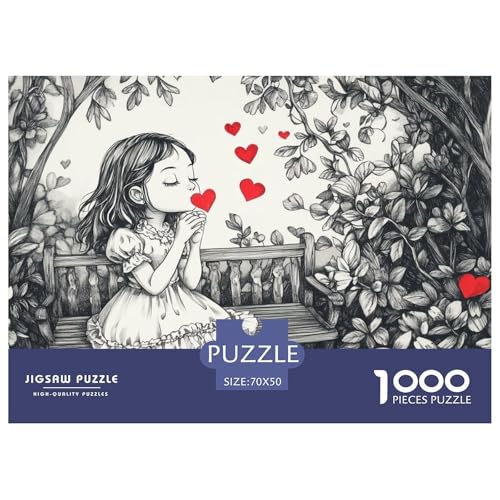 Lovecore Hölzerne Puzzles Wasserfest 1000-teiliges Puzzle Für Erwachsene Bunt Lernspiele​ von YTPONBCSTUG