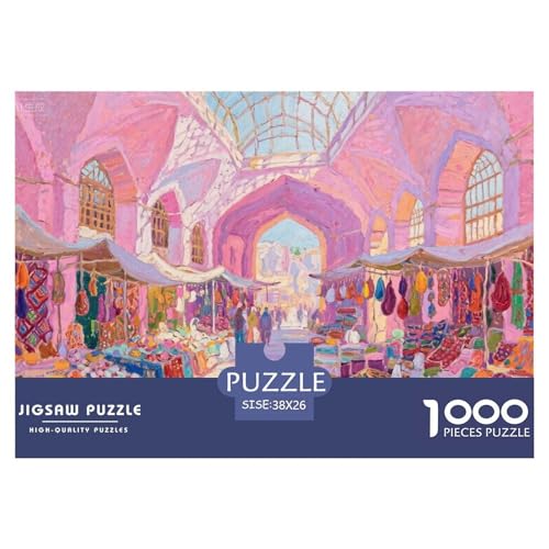 Markt Hölzerne Puzzles Wasserfest 1000-teiliges Puzzle Für Erwachsene Bunt Lernspiele von YTPONBCSTUG