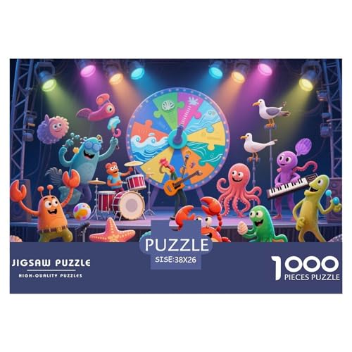 Meeresfelsen Hölzerne Puzzles Wasserfest 1000 Teile DIY- Puzzle Für Erwachsene Spaß Lernspiele von YTPONBCSTUG