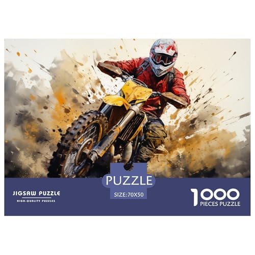 Motocross Hölzerne Puzzles Wasserfest 1000 Teile DIY- Puzzle Für Erwachsene Bunt Puzzle Zur Heimdekoration Motocross Hölzerne Puzzles Wasserfest 1000 Teile DIY- Puzzle Für Erwachsene Bunt Puzzle Zur Heimdekoration von YTPONBCSTUG