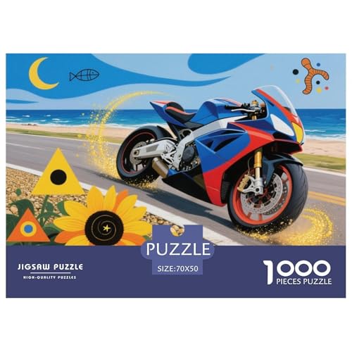 Motocross Hölzerne Puzzles Wasserfest 1000 Teile DIY- Puzzle Für Erwachsene Spaß Lernspiele Motocross Hölzerne Puzzles Wasserfest 1000 Teile DIY- Puzzle Für Erwachsene Spaß Lernspiele von YTPONBCSTUG