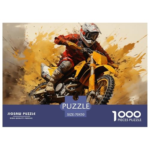 Motocross Hölzerne Puzzles Wasserfest 1000 Teile DIY- Puzzle Für Erwachsene Spaß Puzzle Zur Heimdekoration Motocross Hölzerne Puzzles Wasserfest 1000 Teile DIY- Puzzle Für Erwachsene Spaß Puzzle Zur Heimdekoration von YTPONBCSTUG