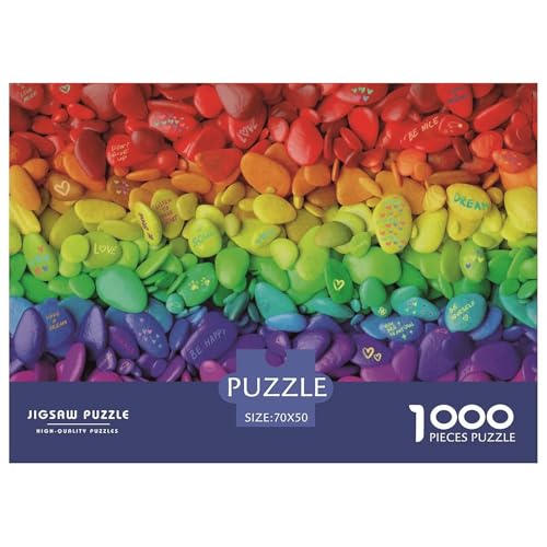Multicoloured Hölzerne Puzzles Wasserfest 1000 Teile DIY- Puzzle Geschenke Für Erwachsene Unmöglich Lernspiele​ von YTPONBCSTUG