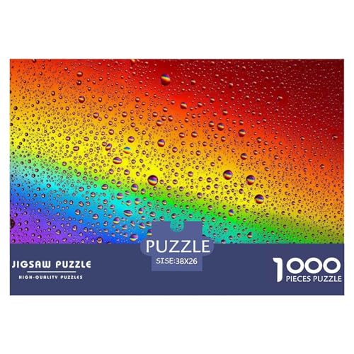 Multicoloured Hölzerne Puzzles Wasserfest 1000-teiliges Puzzle Für Erwachsene Herausfordernd Und Knifflig Lernspiele​ von YTPONBCSTUG