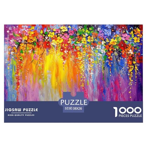 Multicoloured Hölzerne Puzzles Wasserfest 1000-teiliges Puzzle Für Erwachsene Spaß Lernspiele​ von YTPONBCSTUG