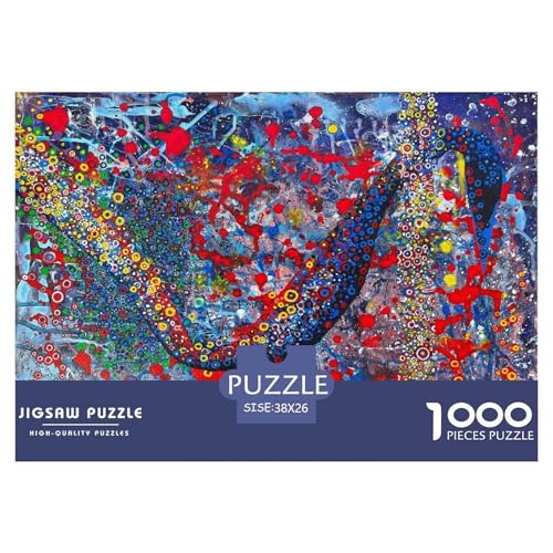 Multicoloured Hölzerne Puzzles Wasserfest 1000-teiliges Puzzle Geschenke Für Erwachsene Bunt Lernspiele​ von YTPONBCSTUG