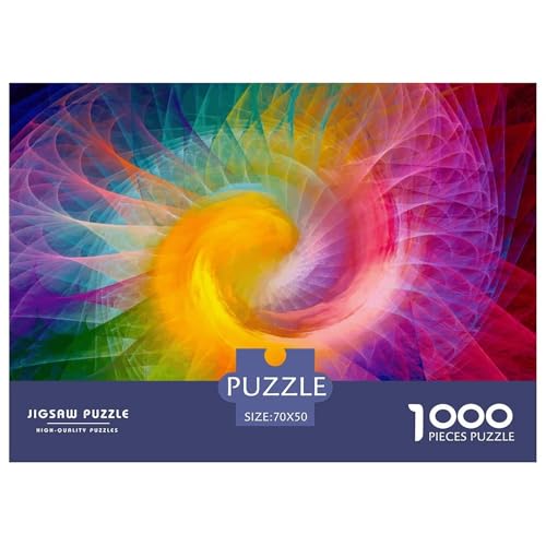 Multicoloured Hölzerne Puzzles Wasserfest 1000-teiliges Puzzle Geschenke Für Erwachsene Bunt Lernspiele​ von YTPONBCSTUG