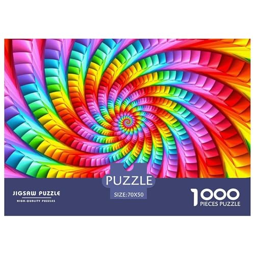 Multicoloured Hölzerne Puzzles Wasserfest 1000-teiliges Puzzle Geschenke Für Erwachsene Herausfordernd Und Knifflig Lernspiele​ von YTPONBCSTUG
