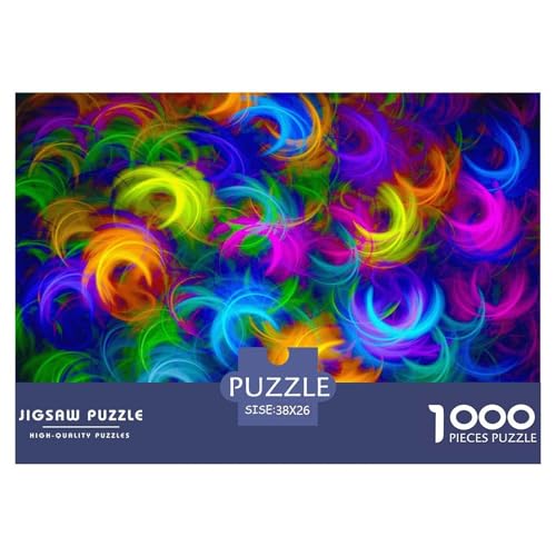 Multicoloured Hölzerne Puzzles Wasserfest 1000-teiliges Puzzle Geschenke Für Erwachsene Unmöglich Lernspiele​ von YTPONBCSTUG
