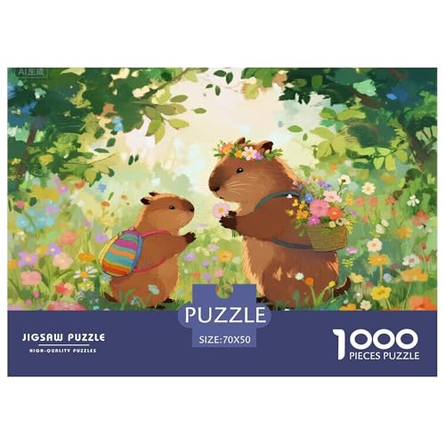 Murmeltier Hölzerne Puzzles Wasserfest 1000 Teile DIY- Puzzle Geschenke Für Erwachsene Spaßzur Heimdekoration Murmeltier Hölzerne Puzzles Wasserfest 1000 Teile DIY- Puzzle Geschenke Für Erwachsene Spaßzur Heimdekoration von YTPONBCSTUG