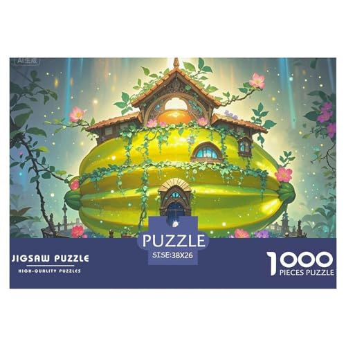 Obsthaus Hölzerne Puzzles Wasserfest 1000 Teile DIY- Puzzle Für Erwachsene Spaß Lernspiele von YTPONBCSTUG