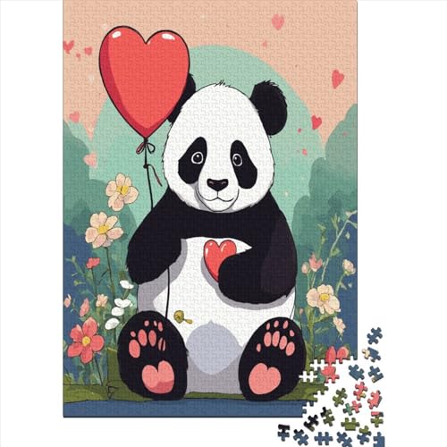 Panda 1000 Teile Puzzle Nachhaltiges Puzzle Für Erwachsene | Hochwertige Umweltfreundliche Materialien |Geschenk Für Erwachsene|Tier Wildtiere 1000pcs (75x50cm) von YTPONBCSTUG