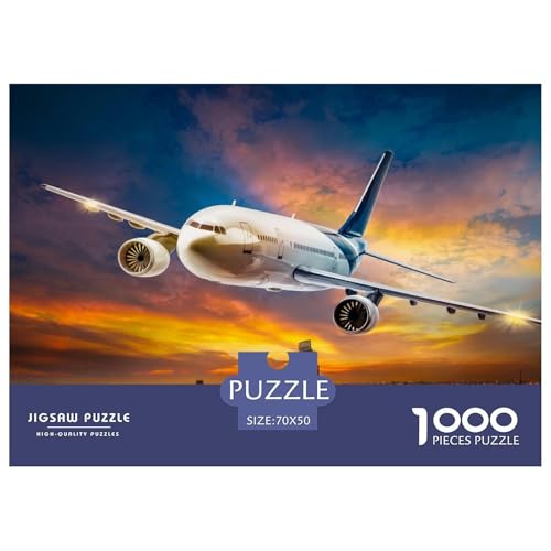 Plane Hölzerne Puzzles Wasserfest 1000-teiliges Puzzle Geschenke Für Erwachsene Spaß Lernspiele​ von YTPONBCSTUG