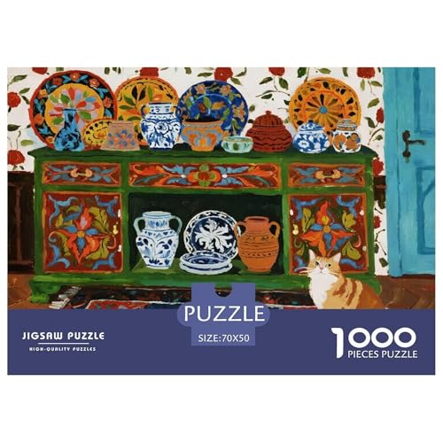 Porzellankatze Hölzerne Puzzles Wasserfest 1000 Teile DIY- Puzzle Für Erwachsene Unmöglich Lernspiele Porzellankatze Hölzerne Puzzles Wasserfest 1000 Teile DIY- Puzzle Für Erwachsene Unmöglich Lernspiele von YTPONBCSTUG