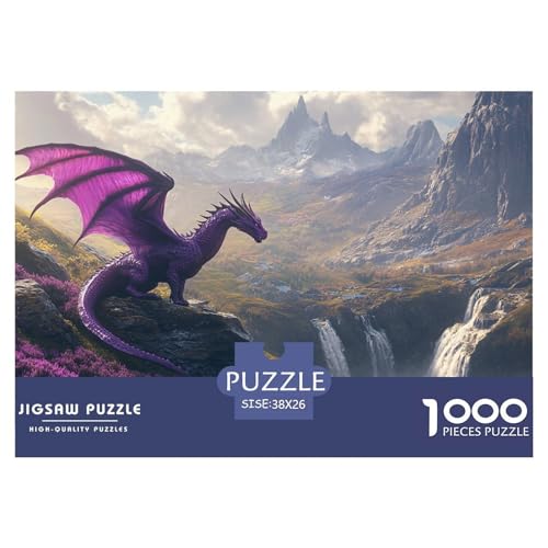 Purple Dragon Hölzerne Puzzles Wasserfest 1000-teiliges Puzzle Geschenke Für Erwachsene Bunt Lernspiele Purple Dragon Hölzerne Puzzles Wasserfest 1000-teiliges Puzzle Geschenke Für Erwachsene Bunt Lernspiele von YTPONBCSTUG
